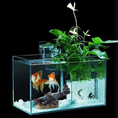 Small Aircraft Aquarium Decoration – Non-Toxic Resin Ornament