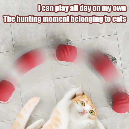 Whisker Wonderland Interactive Cat Toy Ball - Fun and Challenging Play for Cats