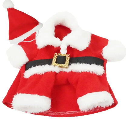 Festive Holiday Dog and Cat Cape - Adjustable Christmas Outfit for Pets