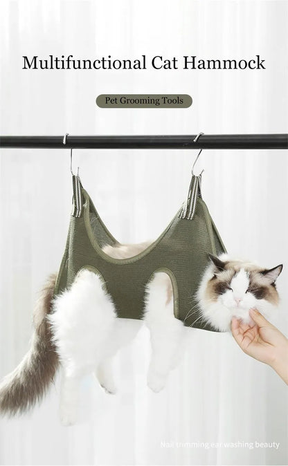 Dog and Cat Grooming Hammock - Durable, Breathable, Complete Kit