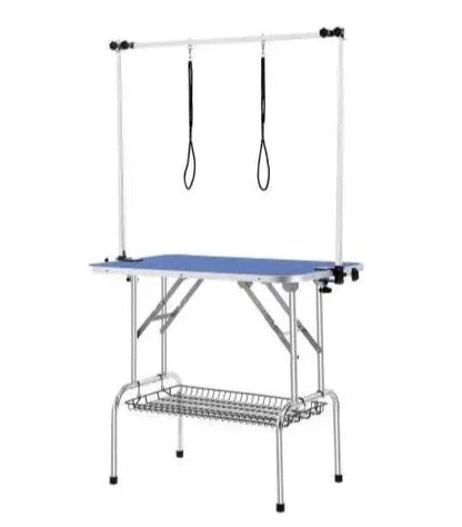 Adjustable Pet Grooming Table - Non-Slip, Foldable, Professional, 330 lbs Capacity