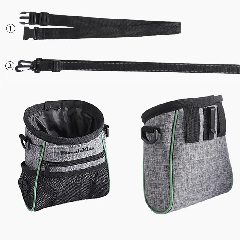 Dog Treat Pouch - Hands-Free, Weather-Resistant, Training & Snack Storage