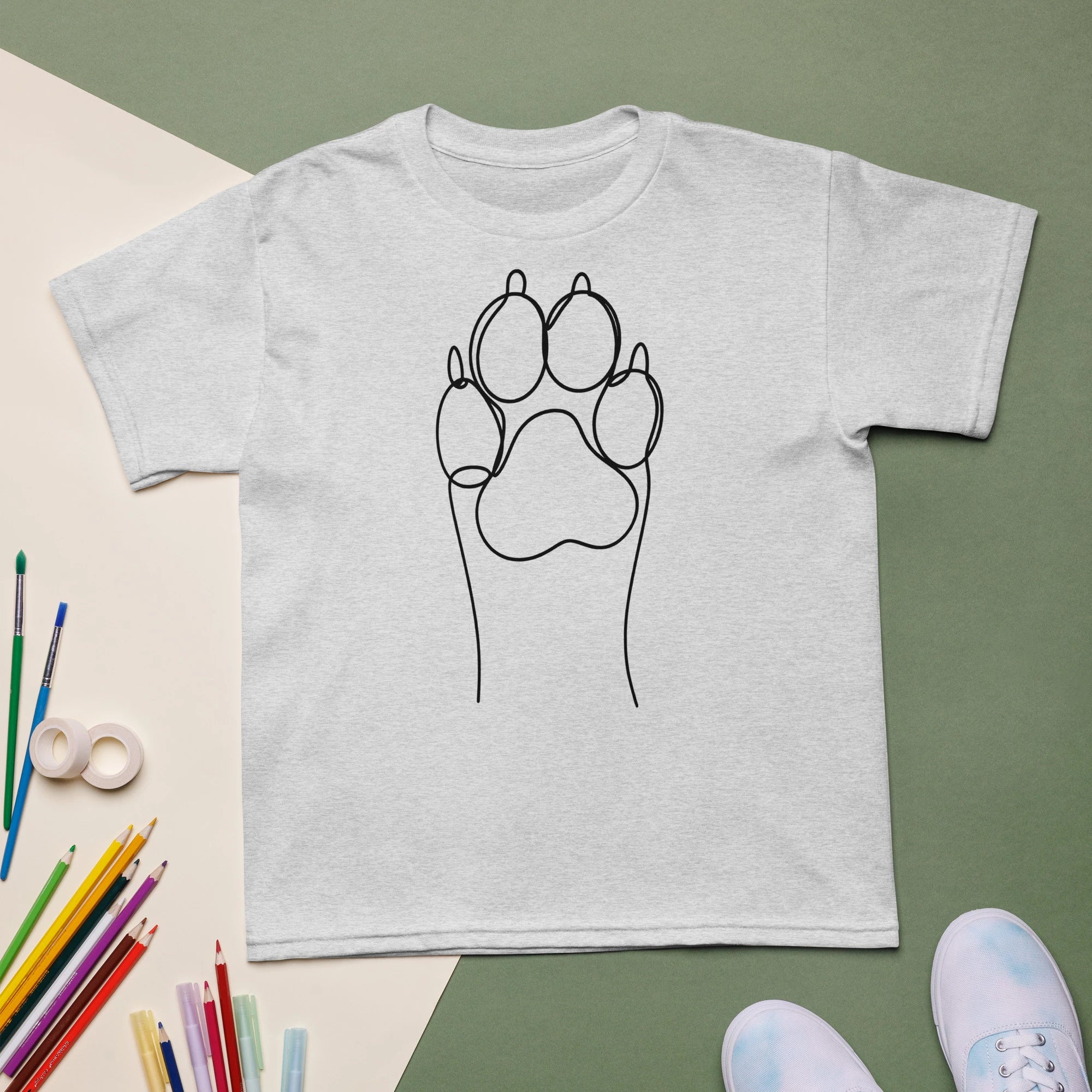 Paws Up!! - Youth Unisex Tee