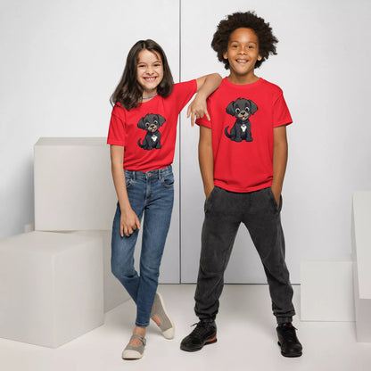 Cartoon Puppy - Youth Unisex Tee